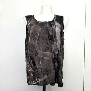 Grey Modern Tank sz XL